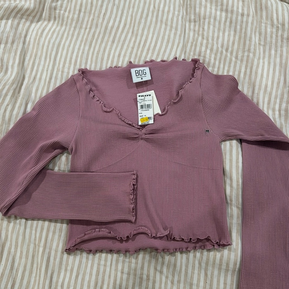 pink bdg long sleeve